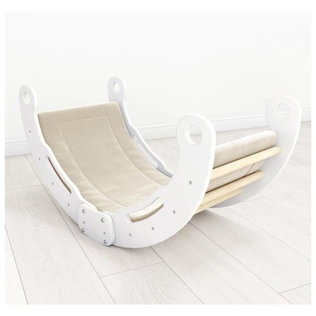 Arc-rocking with a mattress, 49x95 cm-1