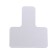 The substrate for eclair, gold - white, 12.5 x 14 x 0.1 cm, 0.8 mm