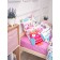 Pillow - OWL toy, size 40x27 cm, pink color