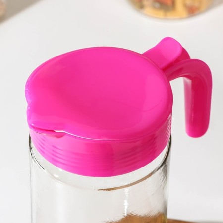 Amphora jug “Indigo”, 1.5 l, pink cover-2