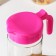 Amphora jug “Indigo”, 1.5 l, pink cover
