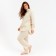 Women's pants Minaku: Home Collection Beige Color, Rr. 48