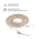 Assyron 220V LED tape set, SMD3528, 1M, IP44, 4.8W/m, 60led/m, 3000k
