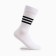 Socks "stripes", white color, size 23-25 ​​(37-40)