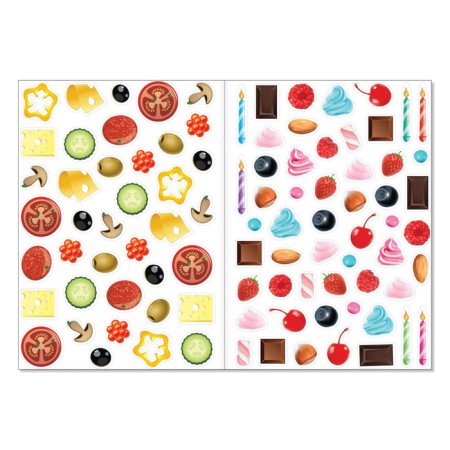 Reusable stickers set “Play with the baby”, A4, 2 pcs.-4