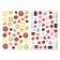 Reusable stickers set “Play with the baby”, A4, 2 pcs.