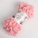 Yarn "Puffy" 100 % micropoliester 9m/100g (638 - children's pink)