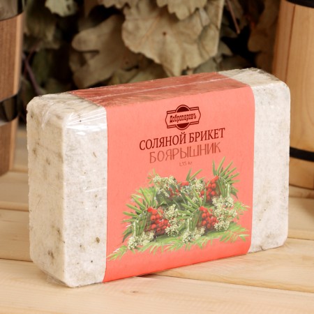 Salt Brikemnik Salt Brikem with Altai herbs, 1.35 kg "Dobroparov"