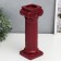 Souvenir Polystone "Roman column" Red 27x9x10 cm