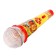 Microphone, sound, light, yellow color