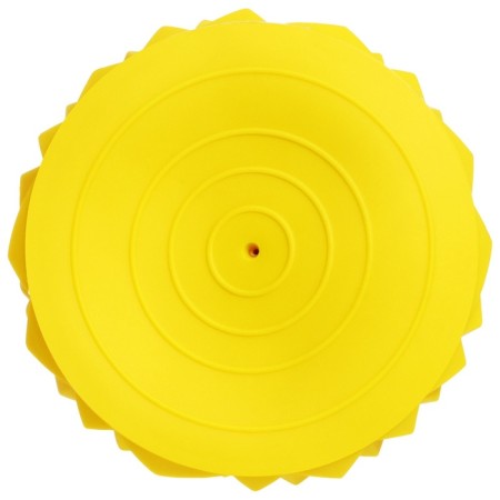 Semisphere Massage ONLYTOP, 16x16x9 cm, yellow color-5
