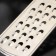 Grater with a handle of the share "metallic", 12 × 5 cm, large, silver color, 23 cm