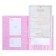 Folder for birth certificate with the corners "My first documents", for a girl, a4