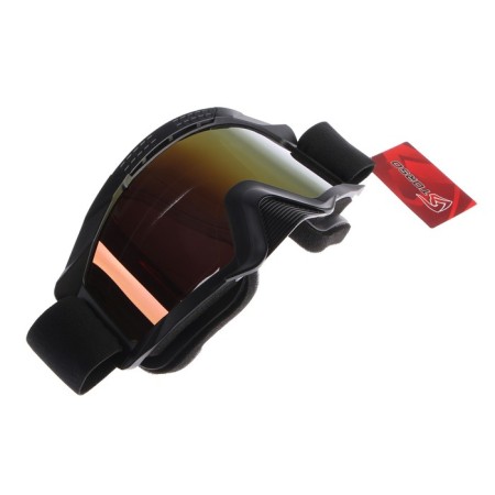 Glass-mask for motorcycle driving, chameleon glass, dark gray color, OM-9-4