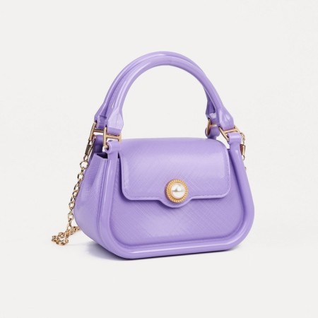 Baby bag on magnet, purple color