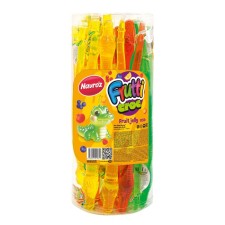 Jelly in sticks fruitti, crocodile, assorted, 33 g