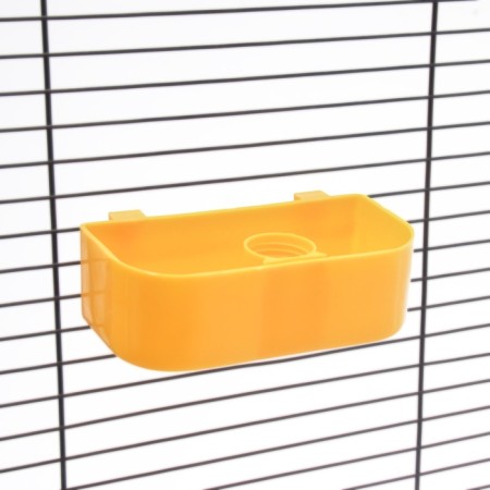 Drill for a bottle of birds internal 14.3 x 6.8 x 4.5 cm, yellow-1