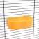 Drill for a bottle of birds internal 14.3 x 6.8 x 4.5 cm, yellow