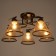 Chandelier "Edott" 5he27 40w Black 53x53x25 cm Bayerlux