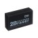 Rectangular eraser eraser 2v, black