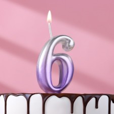 Candle for the Oval cake, number 
