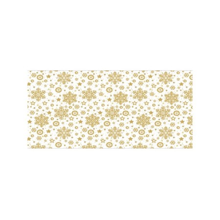 Basket for toys "Golden snowflakes, size 40x60 cm-1