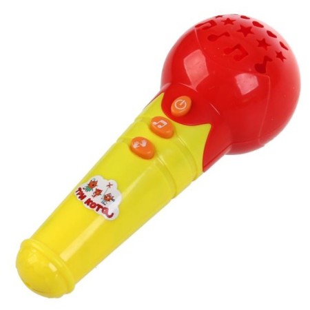 Musical microphone "Three cats", 15 songs, phrases, sounds, applause, light-4
