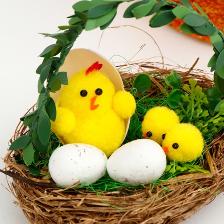 Easter decor "Chickens" 11 × 11 × 12 cm-2