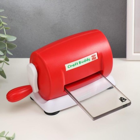 Machine for cutting and embossing mix 21.2x11.5x9 cm + 2 plastic plates 7.8x16 cm