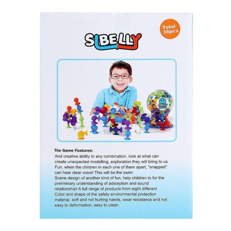 Designer "Funny suction", 36 parts-4