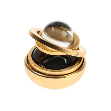 The accessory on the panel, gravitational rings, rotates from the sun, gold-4