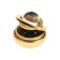 The accessory on the panel, gravitational rings, rotates from the sun, gold