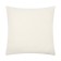 Pillowcase decorative Ethel Style 45x45 cm, white color, polyester