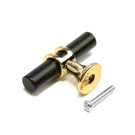 Cappio pen pen, d = 12 mm, plastic, gold/black color-5