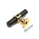 Cappio pen pen, d = 12 mm, plastic, gold/black color