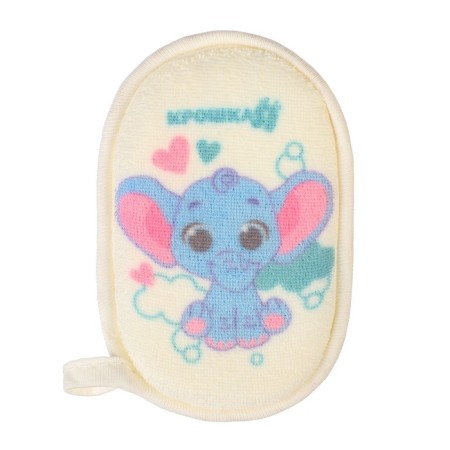 Baby washcloth, terry "elephant"-2