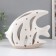 Ceramics Ceramics "Fish Scalaria" sand-white 18.3x7.3x16 cm