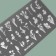 Stamping disk Metal "Floral Vibe", 12 × 6 cm