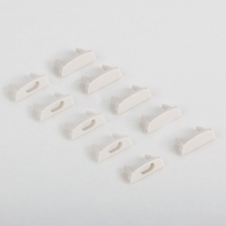 A set of flexible profile plugs for LED tape, 5 pairs