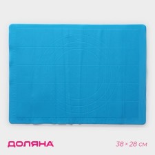 Baking rug with marking the shade 