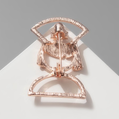 Brooch "Nurse" Outline, Color Gold-1