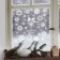 Snowflake windows, reusable, 50 x 70 cm, new year