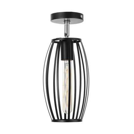 Spot "Oval" E27 40W black 14x23 cm-3