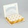 Box for 12 sweets with cells "tree" 18.5 x 13.5 x 3.5 cm