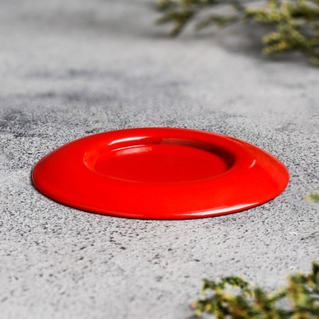 Summary Metal for a teaspoon, 7.5 cm, red-1