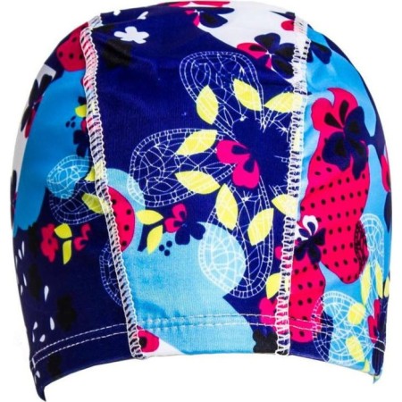 Bradex swimming cap, polyester, blue-blue-1