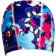 Bradex swimming cap, polyester, blue-blue