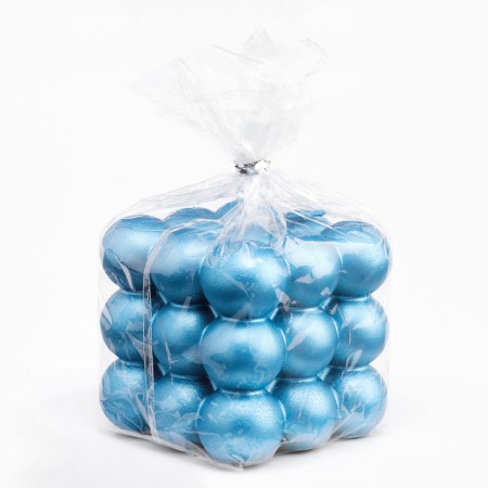 Figure candle "Babble" Big Cube, 5x5x5 cm, turquoise-3