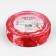 Republic tape "Flowers", 25 mm, 23 ± 1 m, red/white color