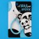 Panda key a keychain, 12 x 3.5 cm
